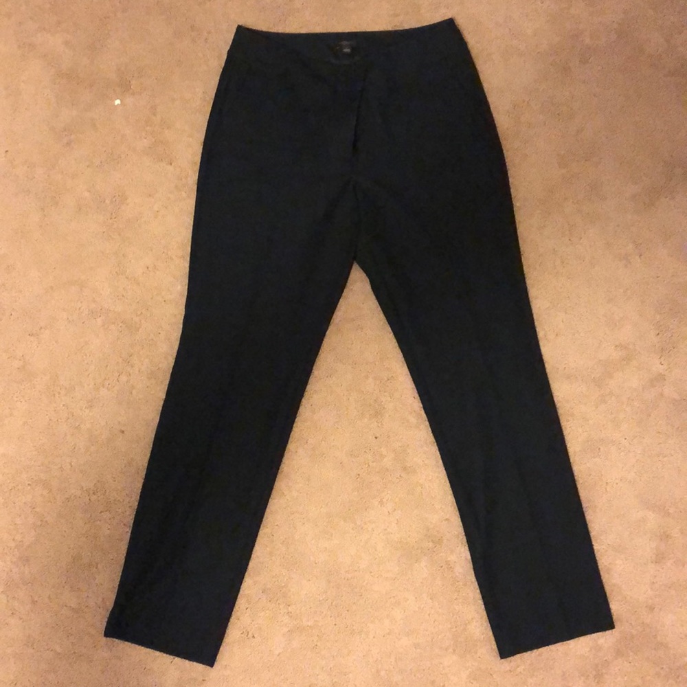Navy straight pant